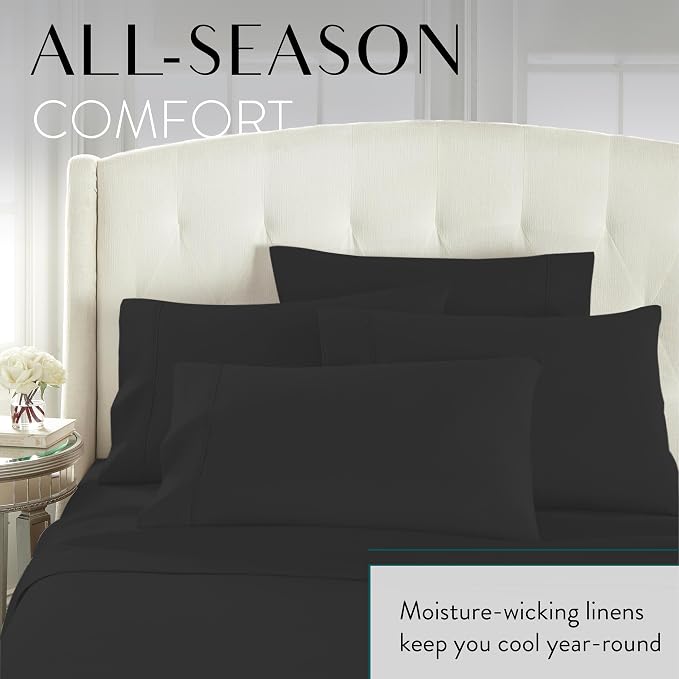 Danjor Linens Bed Sheet Set Full Size - Image 6