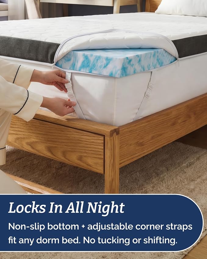 Memory Foam Mattress Topper - Image 7