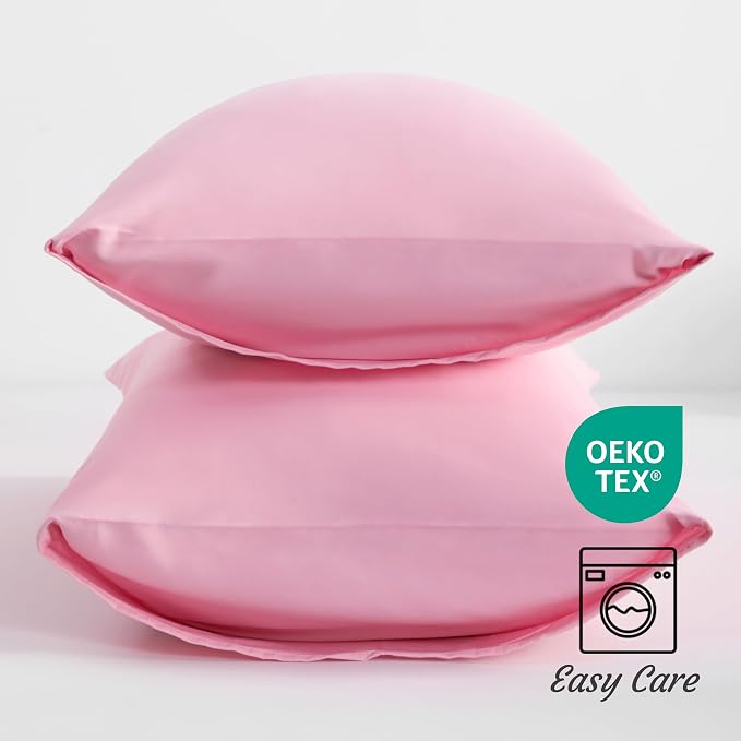 NTBAY Toddler Pillow Cases Set of 2, 2 Pack Brushed Microfiber 14x20 Pillow - Image 3