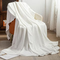 AmyHomie Cooling Waffle Blanket King Size, 100% Rayon Derived from Bamboo by AmyHomie