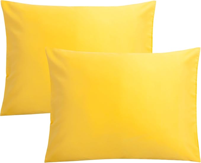 FLXXIE Pillow Cases Standard Size, Soft Microfiber Pillow Covers by FLXXIE