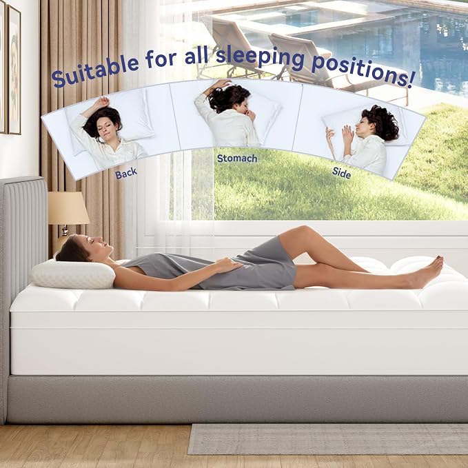 ELEMUSE RV King Mattress Topper - Image 8