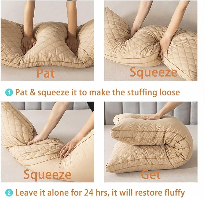WhatsBedding Memory Foam Body Pillow - Image 6