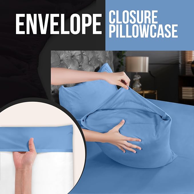 Utopia Bedding Queen Pillowcases - Image 4