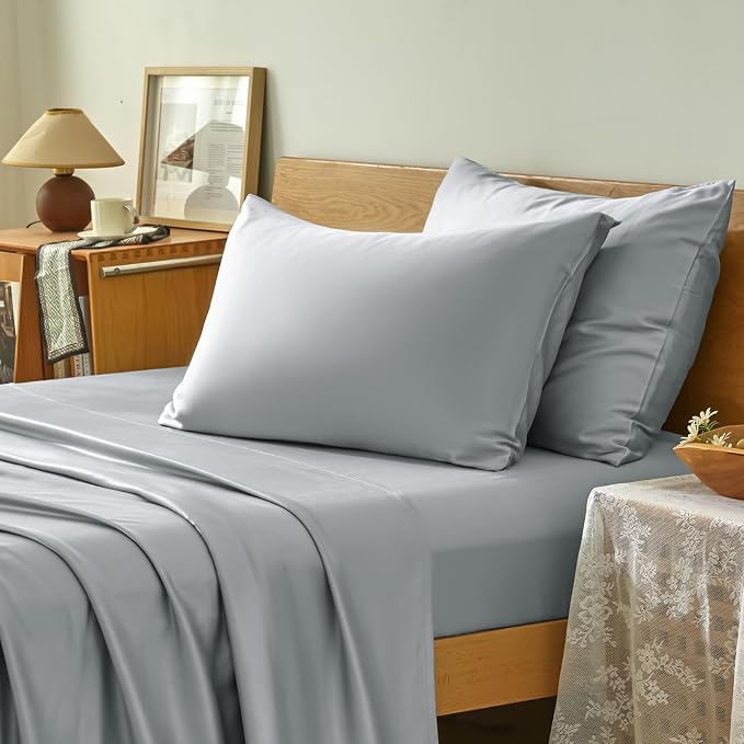 Homiest Cooling Pillow Cases Queen Size Set of 2, 100% Rayon Derived from - Image 2