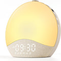 ecozy Sunrise Alarm Clock for Bedroom, 26 Soothing Sounds, 17 Night Lights by ecozy