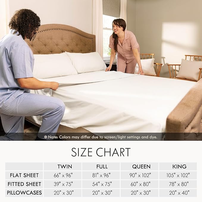 ClevaHome Full Size Sheet Set - Image 7