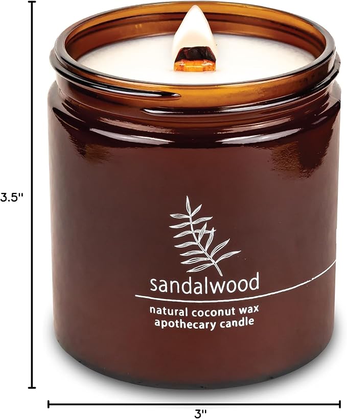 Hemlock Park Crackling Wood Wick Candle Handcrafted - Image 6