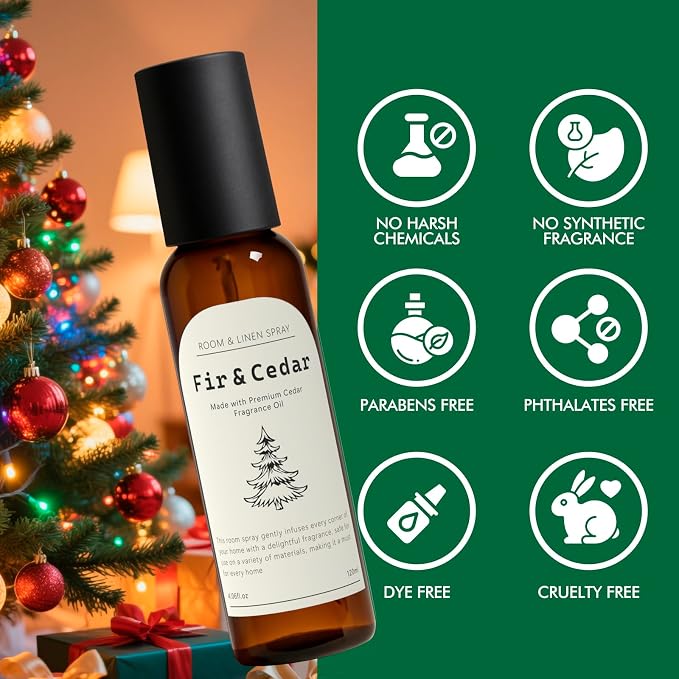 Fir & Cedar Room Spray, Concentrated Room Spray - Image 3