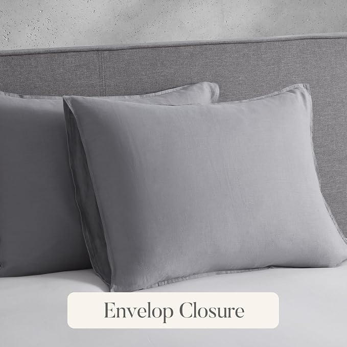 DAPU 100% Linen Duvet Cover Set - Image 5