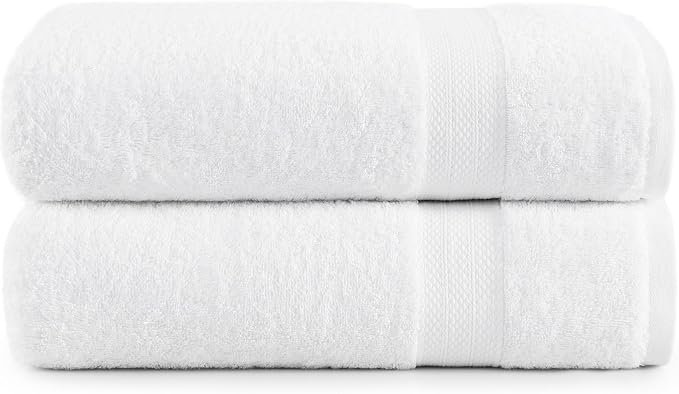 LANE LINEN 100% Ring Spun Cotton Bath Sheets by LaneLinen
