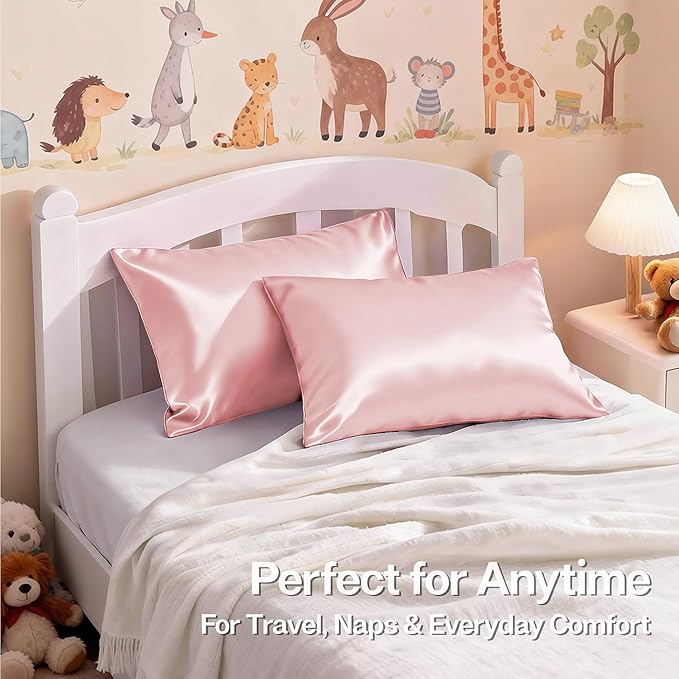 MR&HM Satin Pillowcase for Hair and Skin, Silk Satin Pillowcase 2 Pack - Image 5