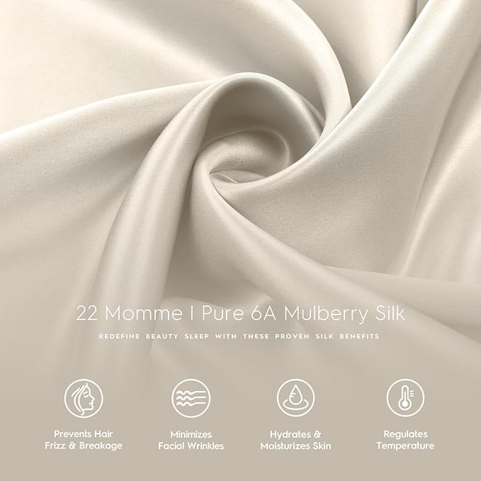 TAFTS 22mm 100% Pure Mulberry 6A Silk Pillowcase - Image 6