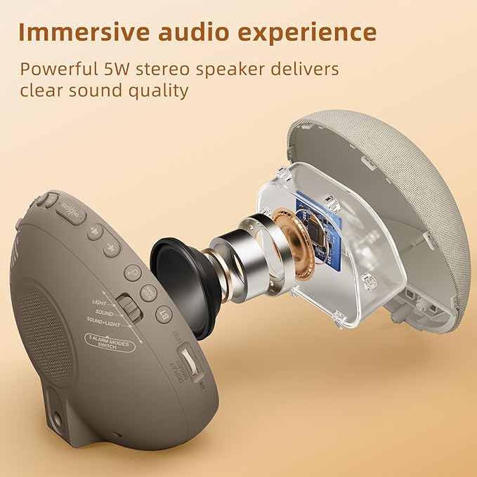 Sunrise Alarm Clock White Noise Machine: Natural Wake Up Light - Image 4