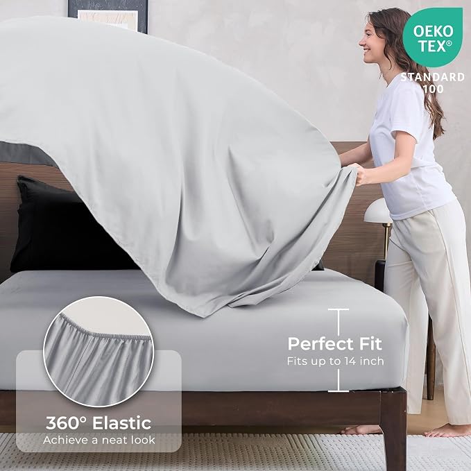 HEVUMYI Oversized Queen Comforter Set - Image 5