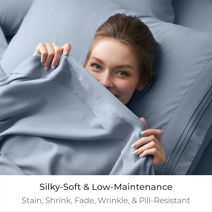 Mellanni California King Size Flat Sheet - Image 5