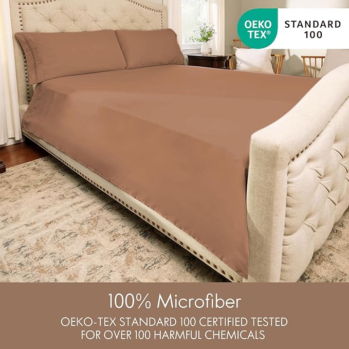 ClevaHome Full Size Sheet Set - Image 6