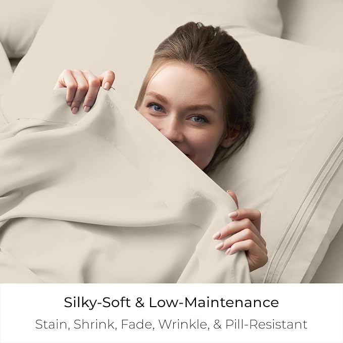 Mellanni Twin XL Size Flat Sheet - Image 5