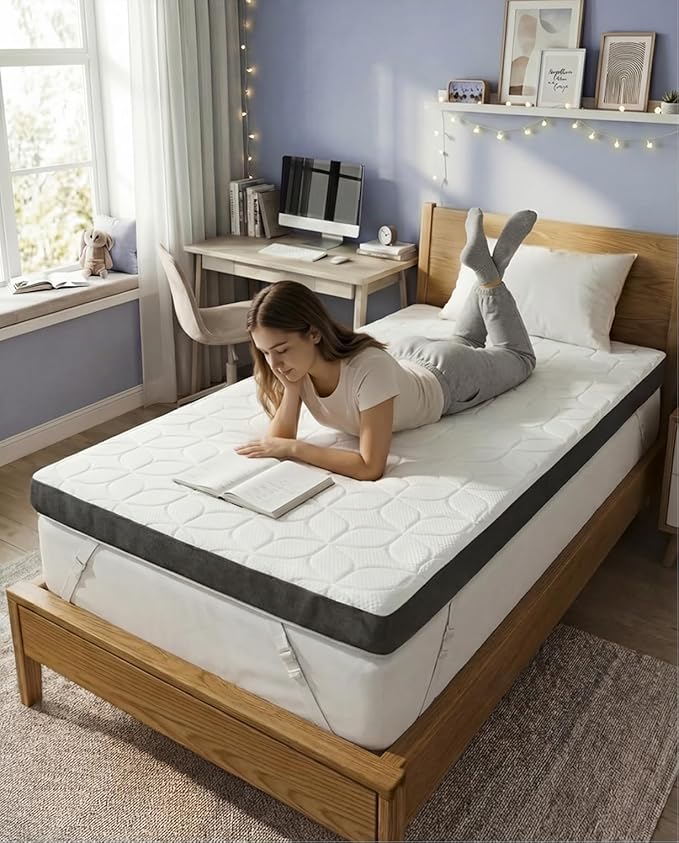 Memory Foam Mattress Topper - Image 3
