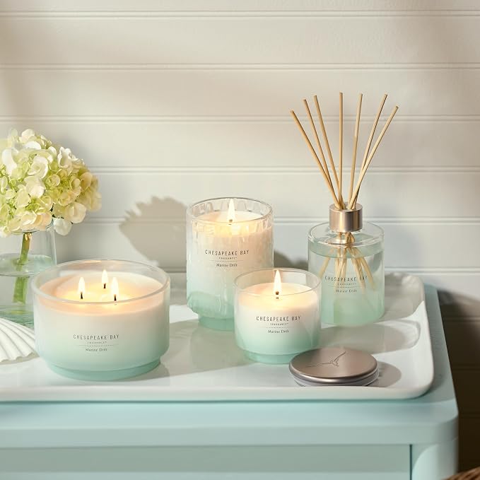 Chesapeake Bay, 11oz Marine Drift Scented Candle, Mood Evoking Fragrance - Image 8