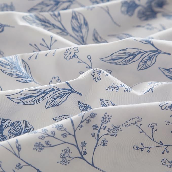mixinni Blue Flowers Duvet Cover - Image 4
