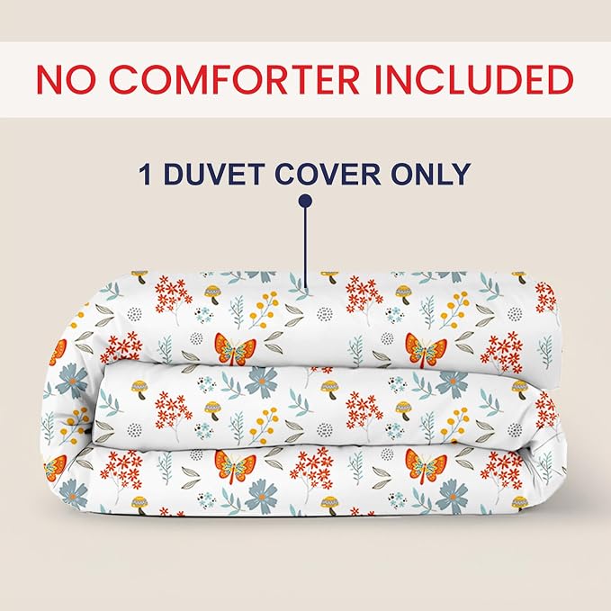 Kotton Culture 1 Pc Twin Size Duvet Cover Only -100% Egyptian Cotton 600 TC - Image 2