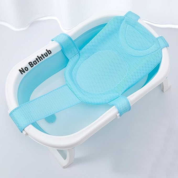 Baby Bath Support Mesh Pad Newborn Bath Tub Seat Net Non-Slip Baby Tub Mat by SIQITECHNO