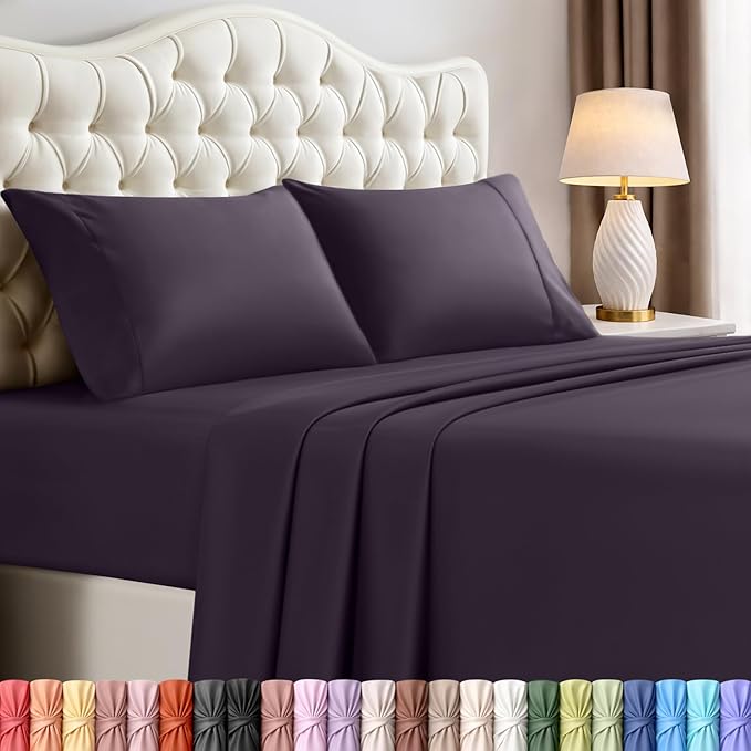 Utopia Bedding Full Sheet Set – 4 Piece Bed Sheets by UTOPIABEDDING
