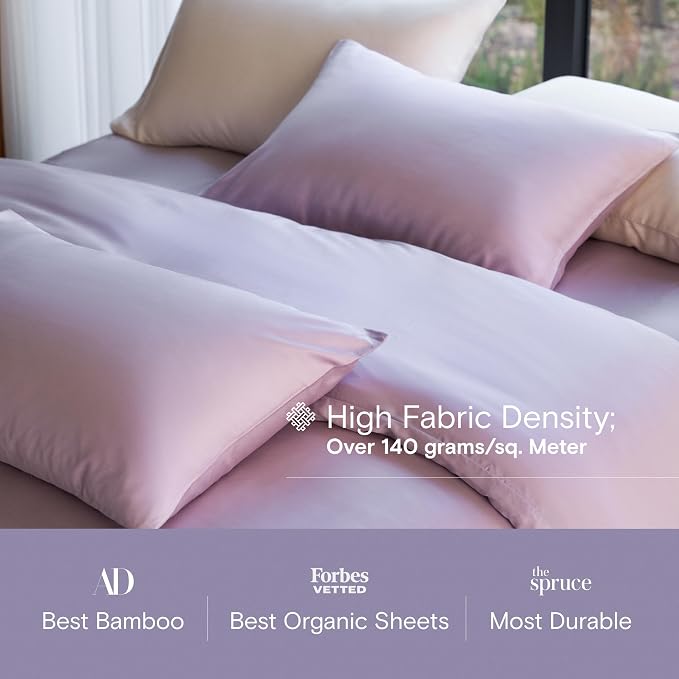 DOZ Sheet Set, 100% Viscose derived from Bamboo, Organically Grown, Buttery Soft - Image 4