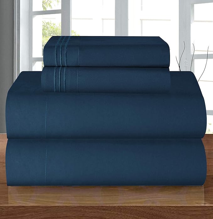 Egyptian Comfort Coziest Bedding Set, Easy All Around Elastic Fitted Sheet - Image 2