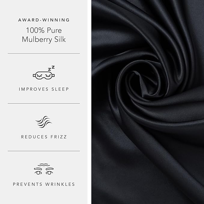 Fishers Finery 25mm 100% Pure Mulberry Silk Pillowcase - Image 5