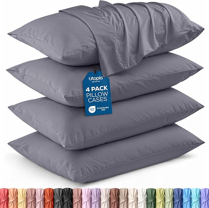 Utopia Bedding King Pillow Cases by UTOPIABEDDING