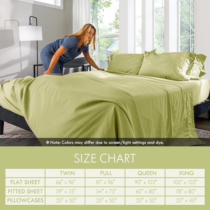ClevaHome Queen Size Sheet Set - Image 5