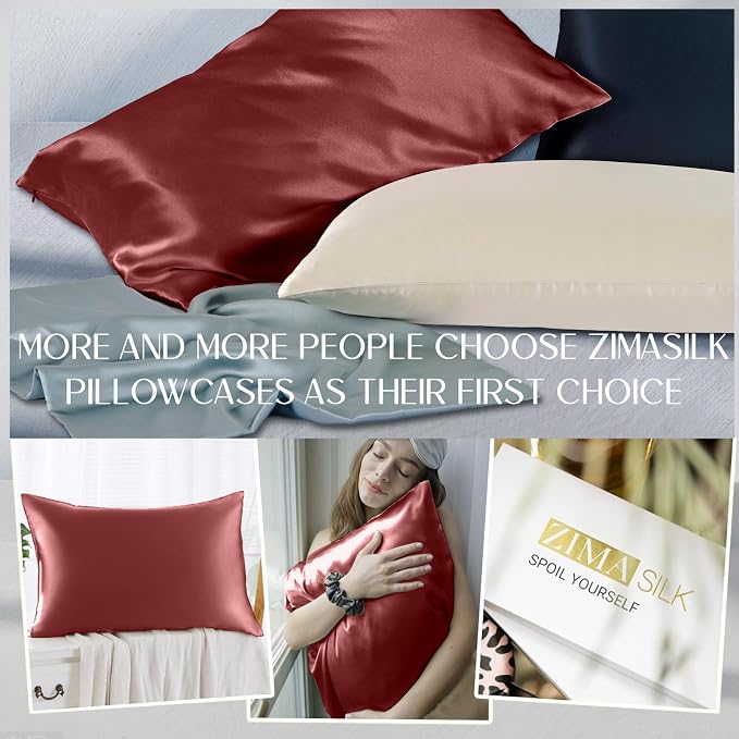 ZIMASILK 100% Mulberry Silk Pillowcase - Image 6