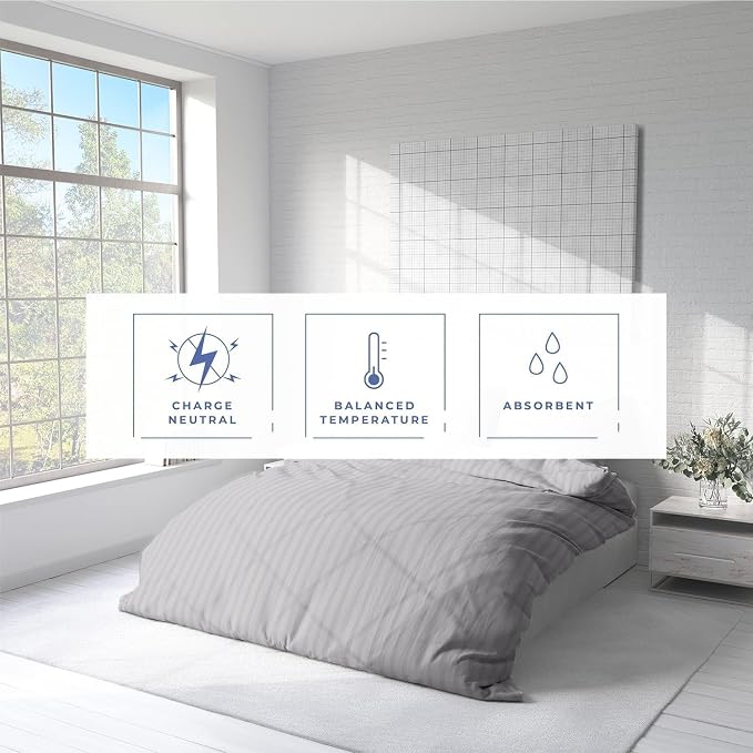 Kotton Culture 1 Pc California King Size Duvet Cover Only -100% Egyptian Cotton - Image 6