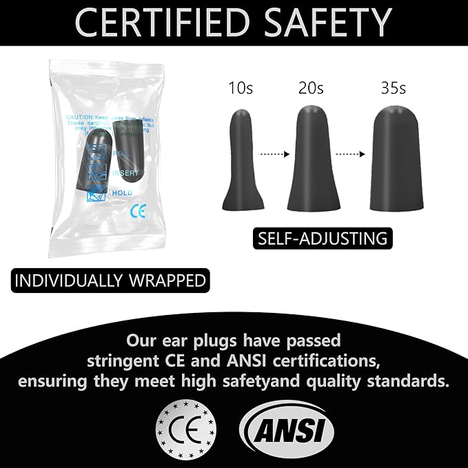Quality Foam Earplugs 200 Pair - Image 4