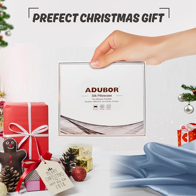 Adubor 100% Silk Pillowcase - Image 7