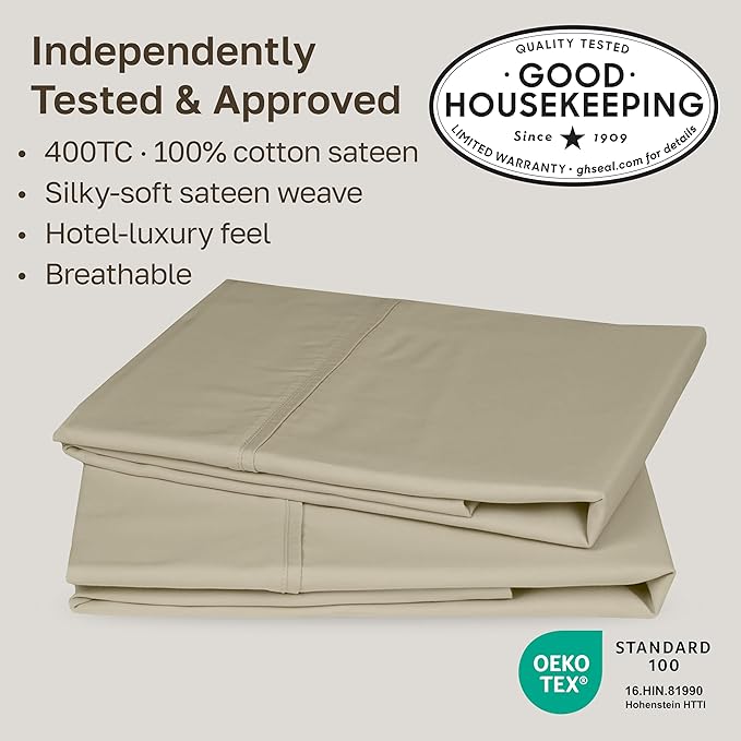 California Design Den Standard/Queen Size Pillowcase Set - Image 2