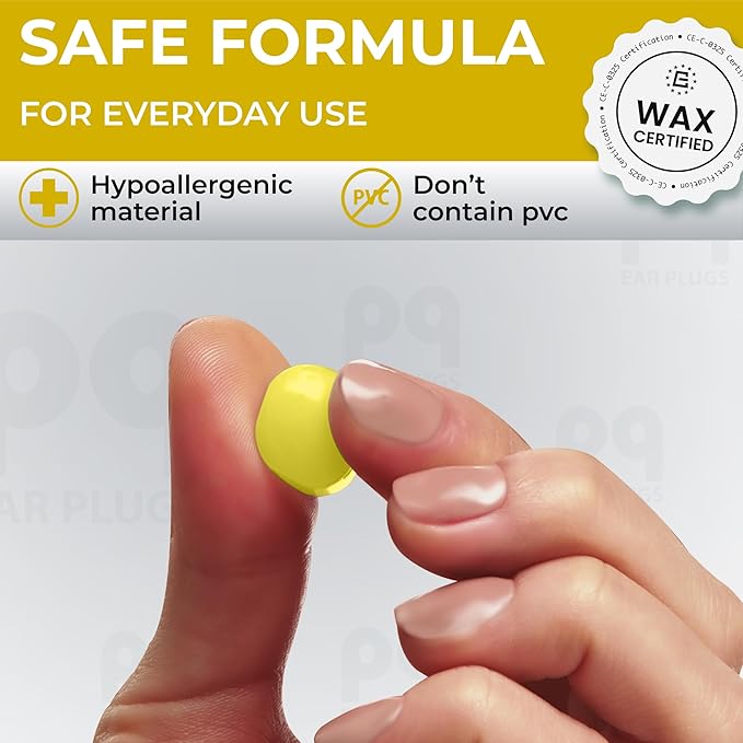 Peace&Quiet | PQ Wax Ear Plugs for Sleeping, Swimming - Image 7