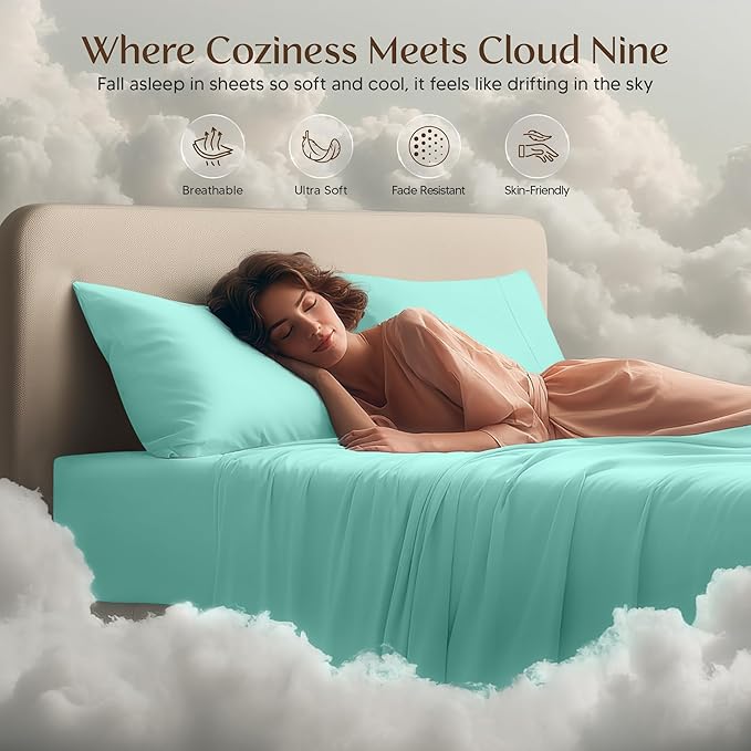 Utopia Bedding Full Bed Sheets Set - Image 6