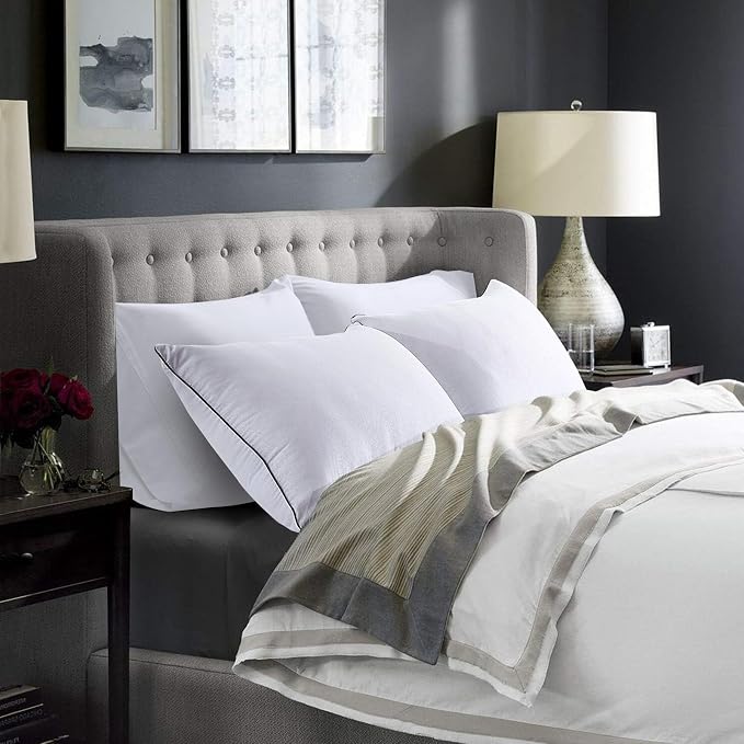 HUXMEYSON Pillows Standard Size Set of 4, Bed Pillows Set of 4, Down - Image 7