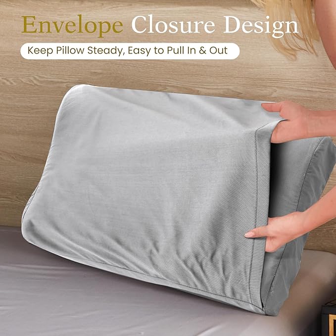 Cooling Pillowcase for Contour Pillow- Rayon Derived from Bamboo Contour - Image 5