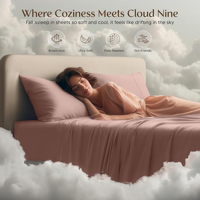 Utopia Bedding King Size Sheet Set – 4 Piece Bed Sheets, Soft and Breathable - Image 7