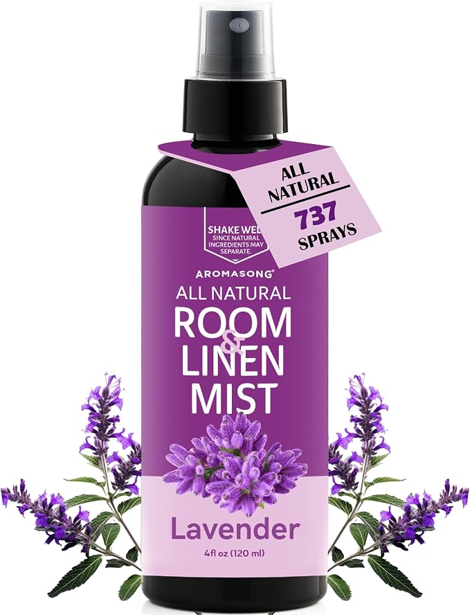 Aromasong All-Natural Extra Strength Lavender Spray by Aromasong