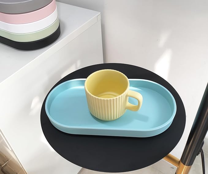Blue Small Tray, 3 Pack Oval Tray - Image 8