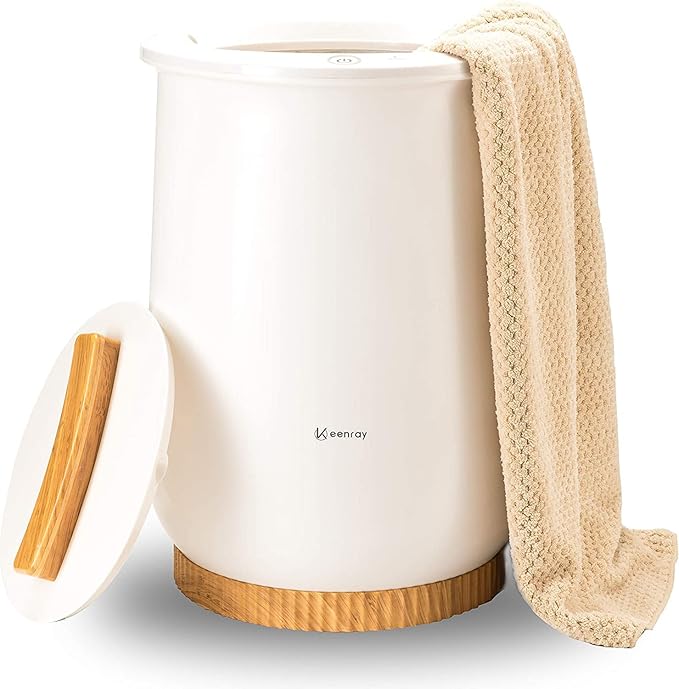Keenray Bucket Style Towel Warmers, Luxury Bucket Towel Warmer, Large Towel by KEENRAY