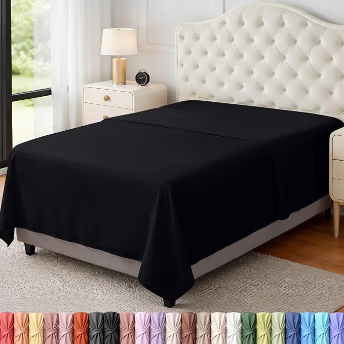 Utopia Bedding Flat Sheet by UTOPIABEDDING