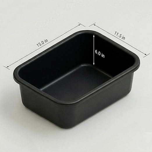 DecorRack 2 Plastic Wash Basins, Large 10 Quart Graduated Bucket, Portable - Image 3