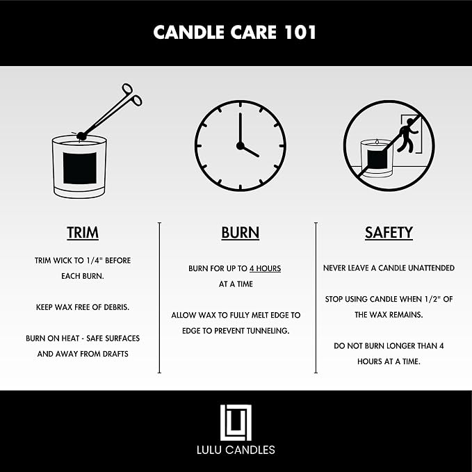Lulu Candles | Clean Cotton | Luxury Scented Soy Jar Candle | Hand Poured in - Image 9