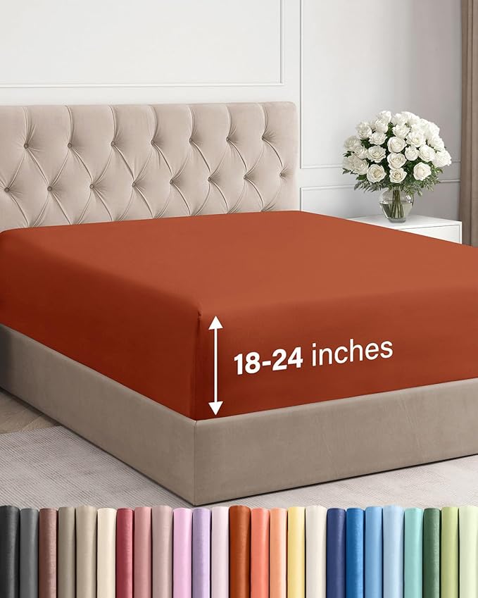 Extra Deep Full Fitted Sheet by CGKUnlimited